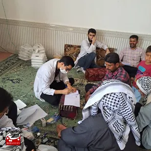 برپایی اردوی جهادی فرهنگی پزشکی در روستاهای دزفول