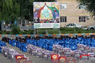 نهضت مومنانه زنجانی ها در سالروز میلاد امام هادی(ع) به روایت تصویر