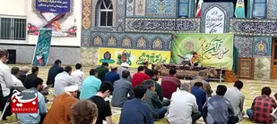 محفل انس با قرآن کریم در مصلی حضرت آیت الله بهجت فومنی (ره) فومن