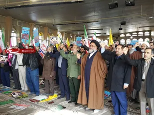 تصاویر جالب از مراسم گرامیداشت سالروز حماسه ۹ دی در یاسوج