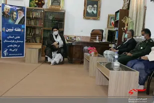 دیدار با امام جمعه شهرستان چابهار به مناسبت هفته تبیین