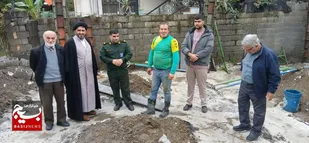 مسئول دفتر نمایندگی ولی فقیه در سپاه تنکابن از ساخت مسکن محرومین در شریف آباد