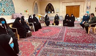 دیدار با بسیجیان حوزه ۱۷۲ به مناسبت روز قشر بسیج جامعه زنان