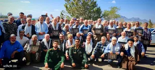 تجلیل از رزمندگان و ایثارگران بیارجمند در هفته دفاع مقدس+تصاویر