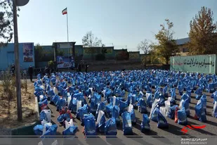 برگزاری ششمین مرحله رزمایش کمک مومنانه در نهاوند