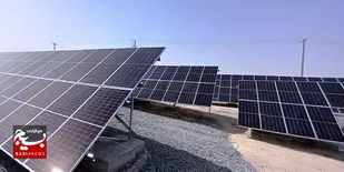 ایجاد ۱۱۰ نیروگاه خورشیدی  به همت بسیج سازندگی بردسکن