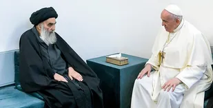 دیدار آیت الله سیستانی و پاپ موجب عزت اسلام و شیعه بود