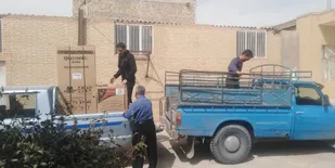 اهدا 2 سری جهیزیه به خانواده نیازمند
