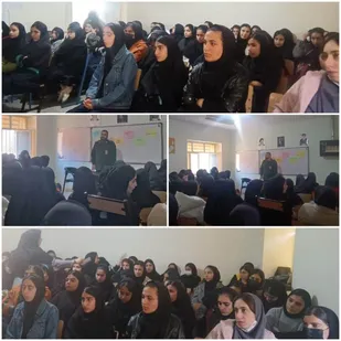برگزاری نشست بصیرتی &laquo;جهاد تبیین&raquo; در هنرستان دخترانه مرضیه دزپارت