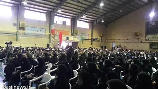 رزمایش بزرگ جهادگران فاطمی بمناسبت هفته سازندگی بسیج درکرمانشاه