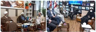 جلسه مشترک مسئولین پیشوا با مدیرکل روابط عمومی صدا و سیما