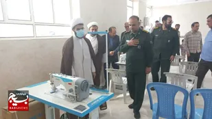 کارگاه اشتغال زایی خیاطی در شهر اردل