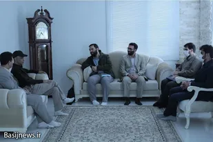 دیدار مسئول بسیج هنرمندان و رئیس حوزه هنری همدان با استاد شعبانی+تصاویر