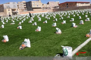رزمایش کمک مؤمنانه  در چاراویماق