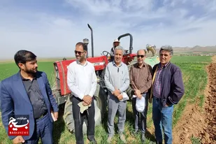 بازدید رئیس سازمان جهاد کشاورزی استان همدان از وضعیت کشت&zwnj;های کبودراهنگ