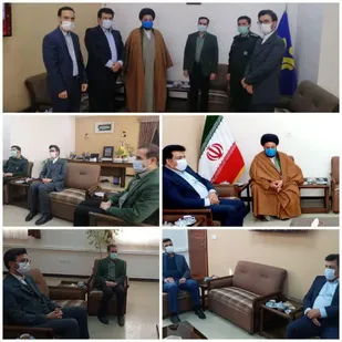 دیدار اعضای ستاد کنگره شهدای زارچ بامدیرکل صداوسیما