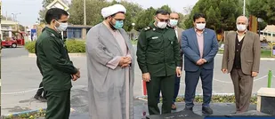 دیدار فرمانده سپاه باقرشهر از آسایشگاه خیریه کهریزک