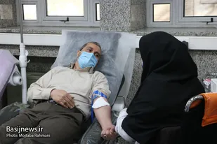 اهدا خون بسیج پیشکسوتان بمناسبت مبعث پیامبر اکرم(ص)