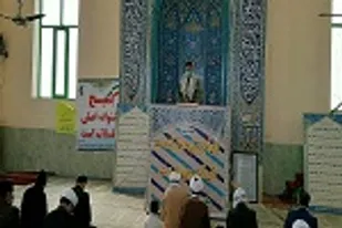 سخنرانی فرمانده سپاه هیرمند در نماز جمعه این شهرستان