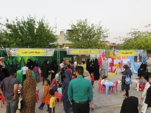 غرفه&zwnj;های عفاف و حجاب حوزه زینبیه در پارک آزادشهر