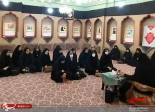 سوگواری شهادت زهرا(س) در مقتل&zwnj; شهدای استان قم
