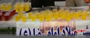 برپایی موکب جشن میلاد امام رئوف در اشکفتک