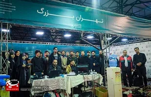 بازدید فرمانده سپاه تهران بزرگ از چهارمین رویداد سراسری تولید محتوای دیجیتال بسیج