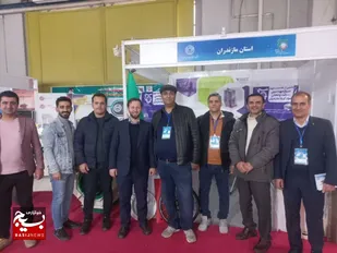 حضور تولید کنندگان مازندرانی به همراه بسیج مهندسین صنعت و معدن استان در نمایشگاه فن آوران صنعت کشور