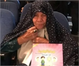 مادر شهید رجبی تجلیل شد