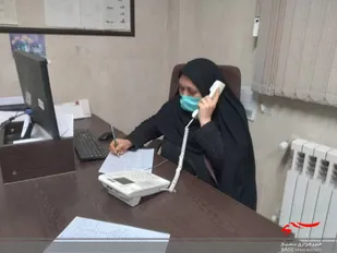 حضور نیروهای جهادی در پایگاه سلامت وبهداشت شهر بهارستان