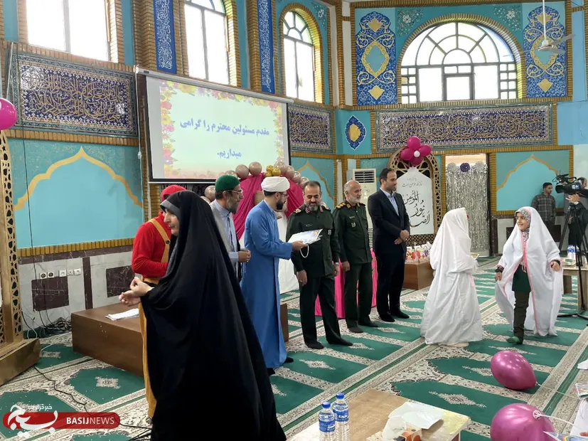 جشن تکلیف ۶۰ دختر مکلف پایوران سپاه قدس گیلان برگزار شد