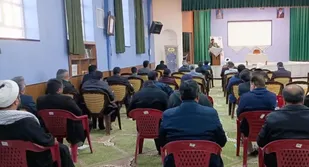 همایش تجلیل از فرماندهان پایگاه شهرستان تفت