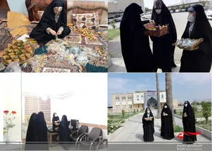 تجلیل متفاوت از بانوان گچسارانی به مناسبت هفته عفاف و حجاب