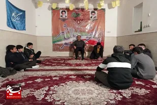 نشست تببین دستاوردهای انقلاب به همت بسیجیان سرخه برگزار شد
