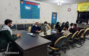 برگزاری نشست خبری فرمانده سپاه لالی با اصحاب رسانه