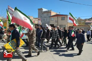 راهپیمایی روز جهانی قدس در بخش زند ملایر