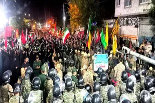 برگزاری رزمایش جانفدایان ولایت در شهرستان نهاوند