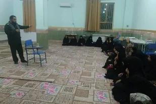 دفاع مقدس نشانگر دفاع از ناموس،حجاب و عفاف است