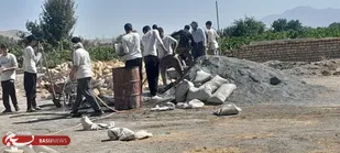گروه&zwnj;های جهادی استان قم در روستای دیزآباد خنداب خدمت&zwnj;رسانی کردند