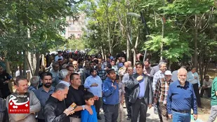 اقامه نماز جمعه و راهپیمایی جمعه خشم در محکومیت تجاوز رژیم صهیونیستی به کشورمان در اشتهارد