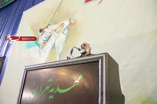 سخنرانی سردار نقدی در همایش شیرخوارگان حسینی(ع)