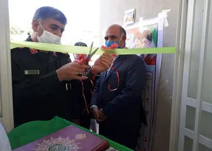 مراسم افتتاح 15 باب واحد مسکن با حضور سردار شاکرمی