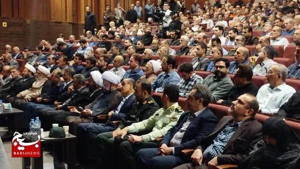 مراسم شهیدان انصاری و نورانی در رشت
