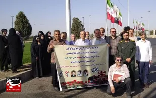رقابت رالی سواران پیشکسوت آزاده و رزمنده قزوینی از قزوین تا گرگان