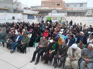 اعزام کاروان مددجویان کمیته امدادبندرترکمن به مشهد مقدس