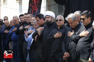 راهپیمایی جاماندگان اربعین در شهرستان چهارباغ برگزار شد