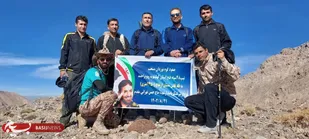 صعود تیم های کوهنوردی سپاه فتح و تیپ ۴۸ فتح استان به قله دنا و توچال تهران
