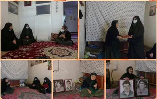 تجلیل بسیج جامعه زنان سپاه فتح استان از خانواده شهدا