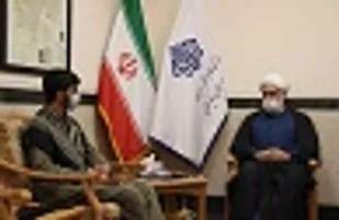 دیدار فرمانده قرارگاه جهادی فرهنگی حضرت مهدی(عج) با جانشین نمایند ولی فقیه در سیستان و بلوچستان