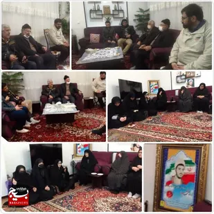 دیدار با مادر روحانی شهید شعبانعلی ابراهیمی